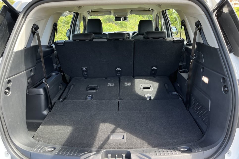With the third row of seats stowed away, there is 898 litres of boot space. (Image: Marcus Craft)