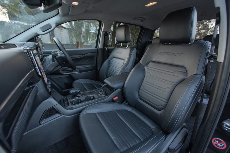 It’s quite generous with space but front passengers will benefit the most. (image: Glen Sullivan)