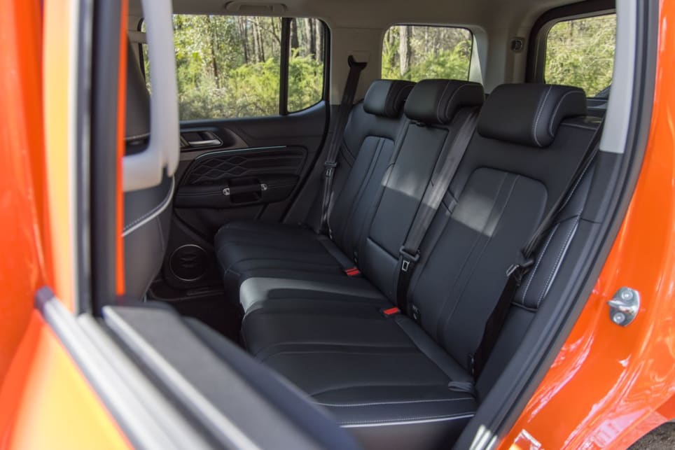The Tank 300 Ultra features Nappa leather seating. (Image: Glen Sullivan)