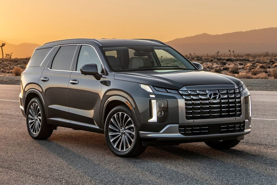 The Hyundai Palisade has a 2200kg braked and a 750kg unbraked towing limit. 