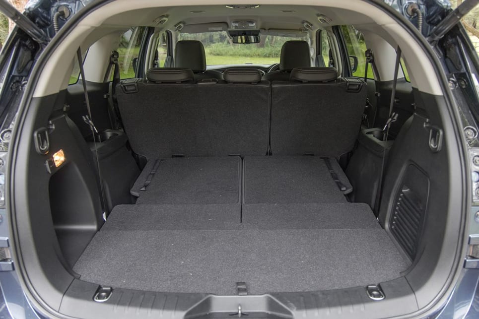 The boot is very practical with 311L of space available when all rows are in use but you can bump that up to a massive 1119L when the third row is flat. (image: Glen Sullivan)