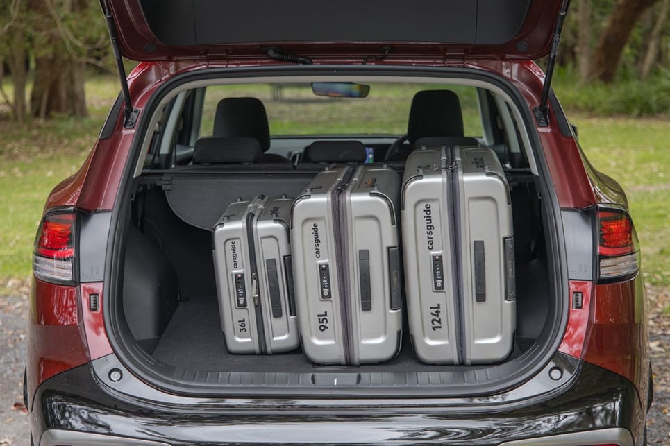 The boot has lots of room with its 543L (VDA) capacity when all seats are in use. (Image: Glen Sullivan)