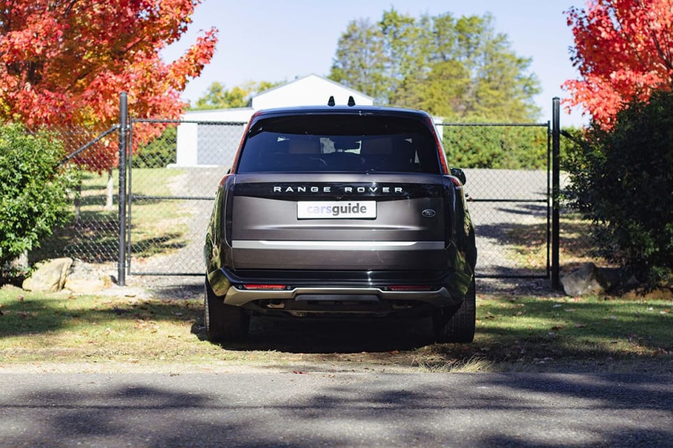 The Autobiography's tail-lights feature a pencil thin design. (Image: Dean McCartney)