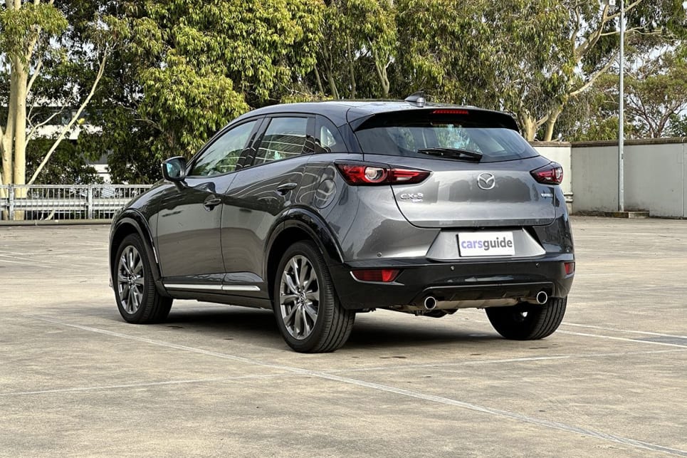 The range-topping Akari LE AWD is essentially no different to any other all-wheel-drive CX-3 variant, or front-wheel drive version for that matter. (image: Justin Hilliard)