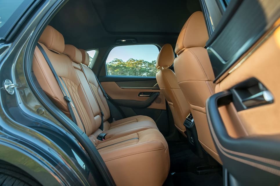 The top-spec Azami features a Nappa leather interior trim. (Image: Tom White)