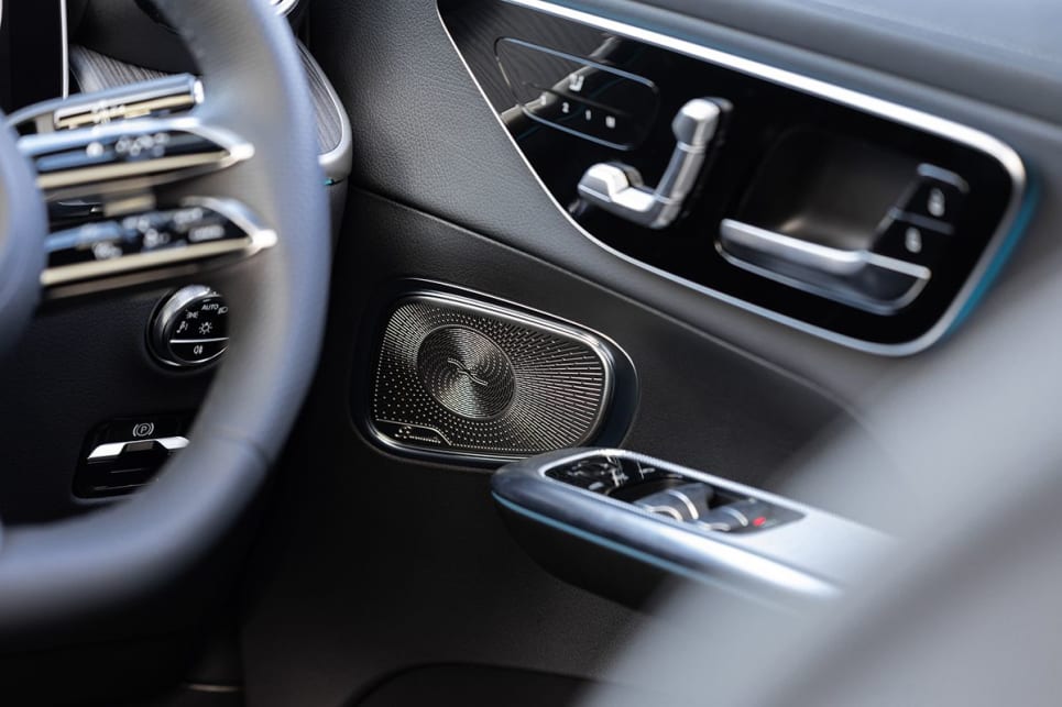 The Plus Package also adds a Burmester 3D surround sound system.