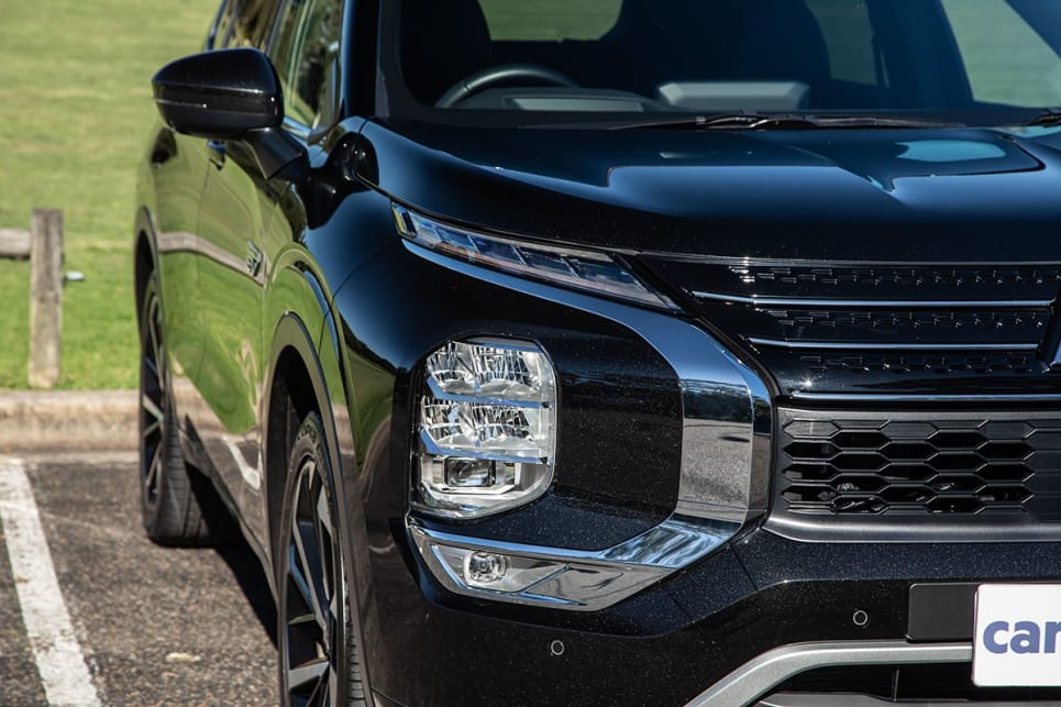 Coming standard on the Outlander are LED headlights and running lights. (Image: Sam Rawlings)
