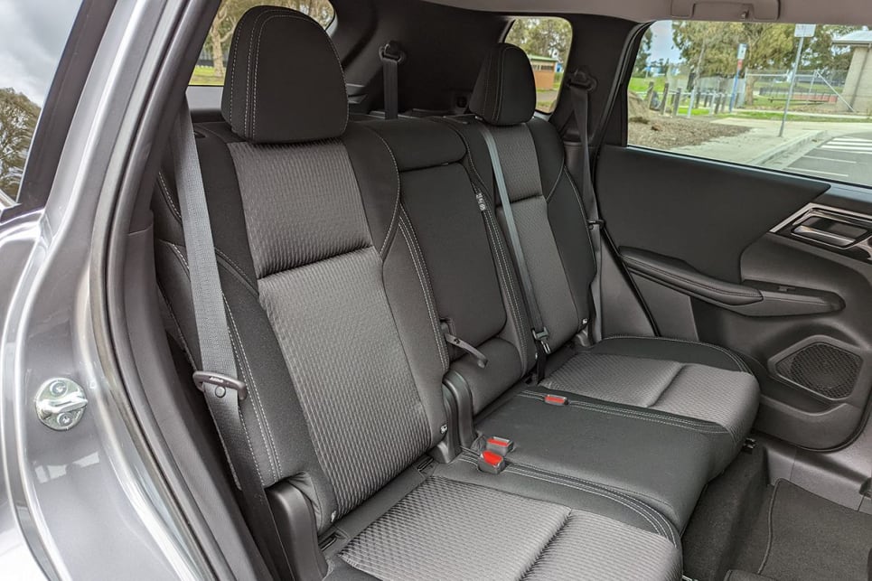 The second-row seats offer plenty of space. (Image: Tung Nguyen)