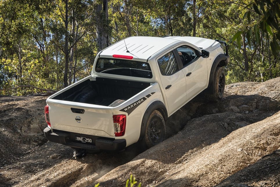 This ute has a more natural, planted stance on dirt tracks. (Image: Glen Sullivan)