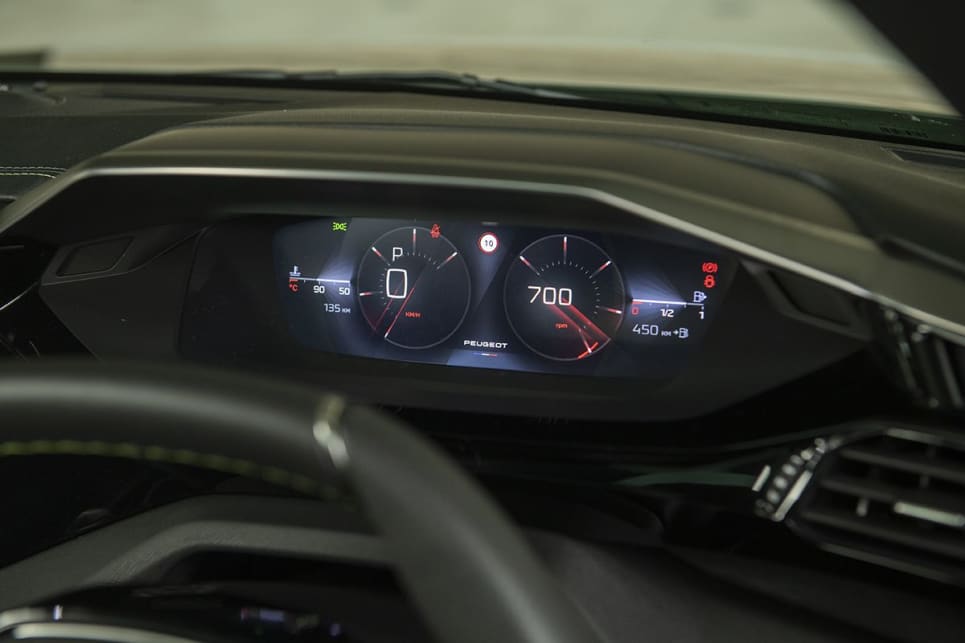There's a 10.0-inch digital driver display. (GT Premium variant pictured)