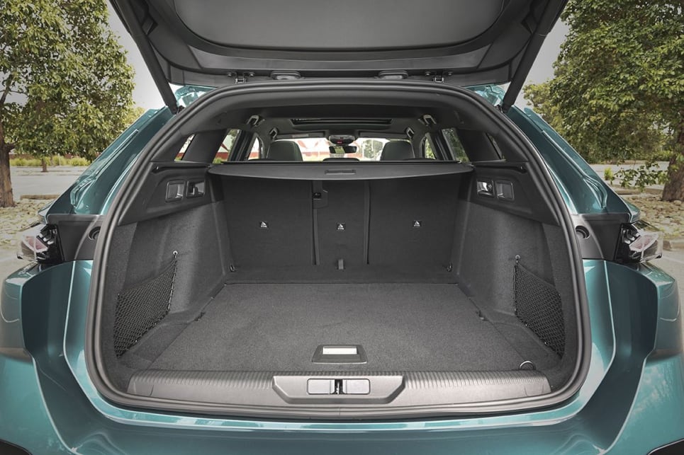 The wagon has 608 litres of boot space. (GT Premium Wagon variant pictured)