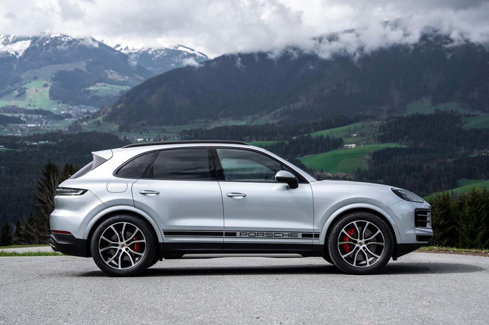 Following its usual model launch cadence, Porsche will add grades like the GTS to the line-up down the track. (S SUV pictured)