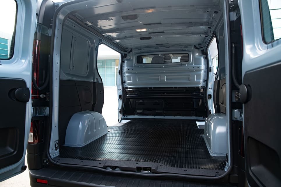 The design of the cargo area is unchanged.