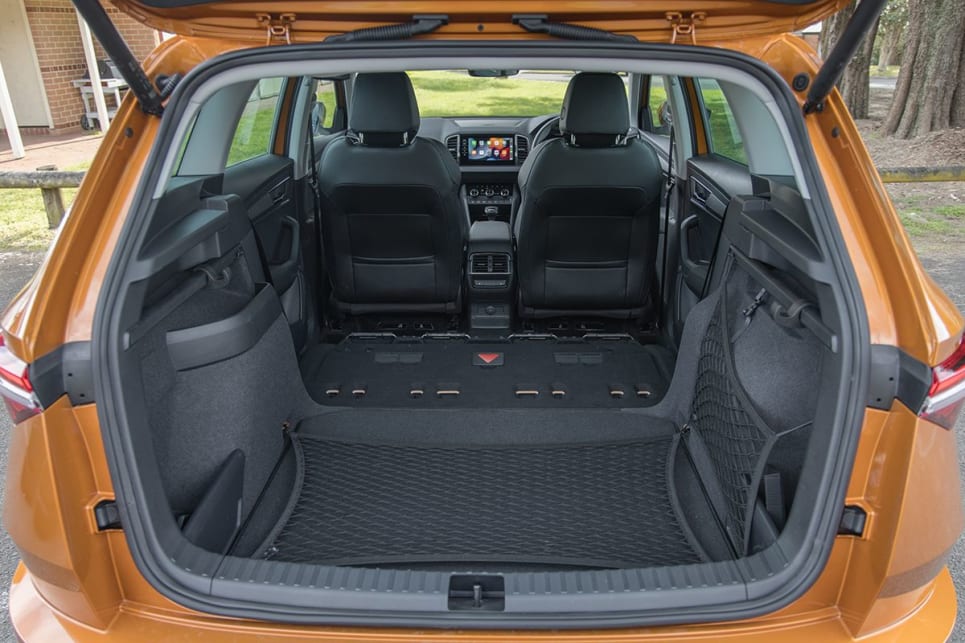 The back row is made up of three individual seats that can be folded as such or simply removed (also individually) to create some great storage options for gear. (image: Glen Sullivan)