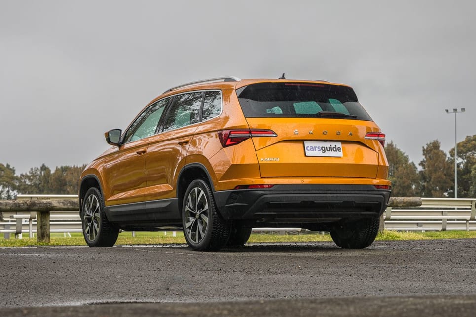 It’s a stylish looking vehicle and it’s very obvious that it shares a lot of DNA with its cousins, the Volkswagen Tiguan and Cupra Ateca. (image: Glen Sullivan)