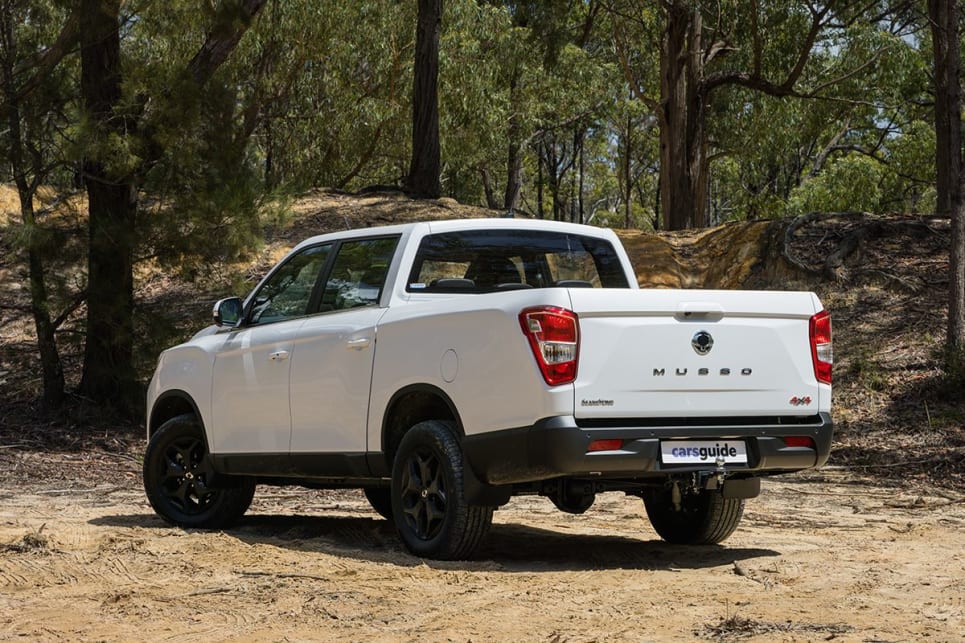 The Musso XLV is suited for anybody who needs a dual-cab ute and a decent length tray. (Image: Glen Sullivan)