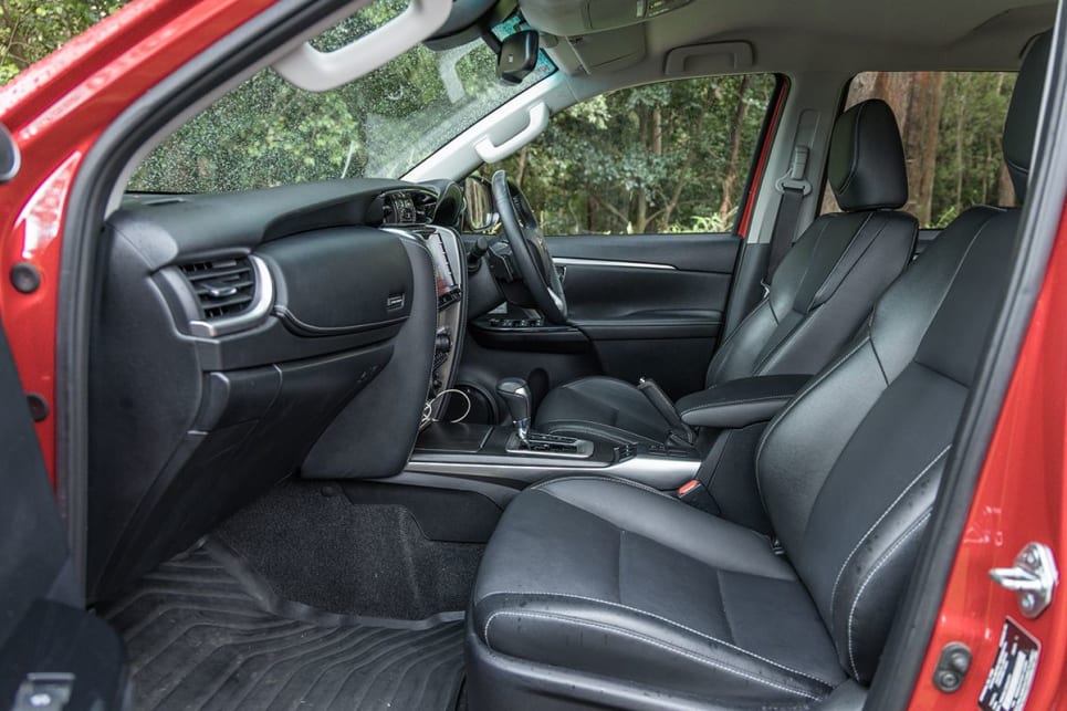 The interior isn’t terribly practical for a seven-seater, so there’s room for improvement. (Image: Glen Sullivan)