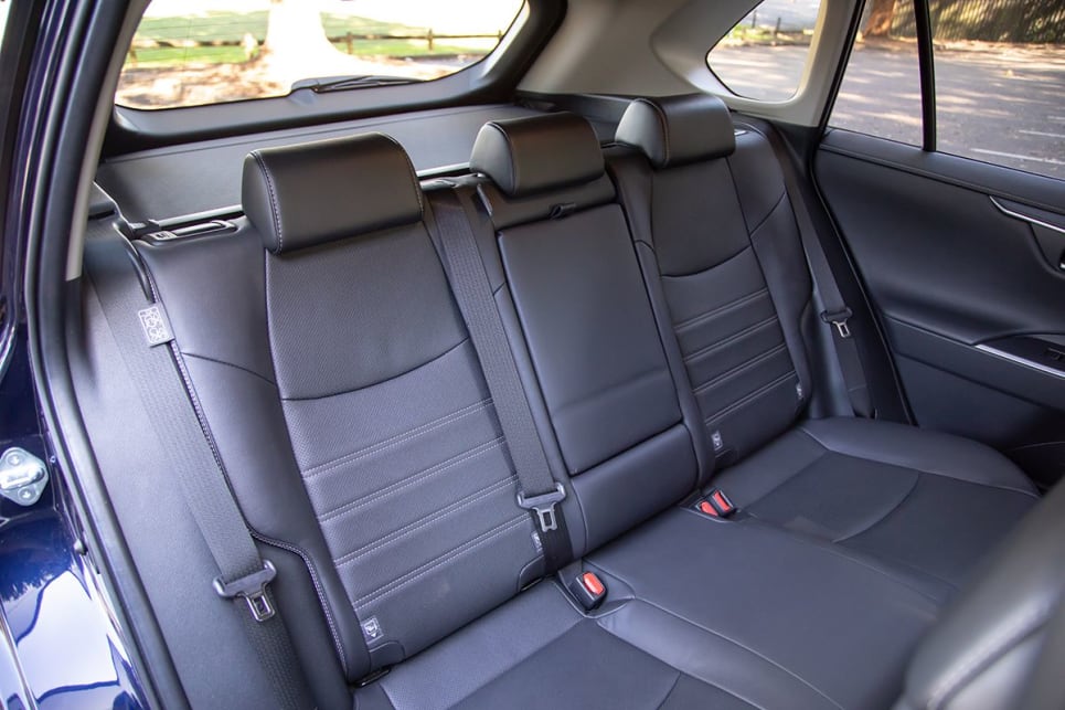All of our test vehicles have leather seats. (Image: Sam Rawlings)