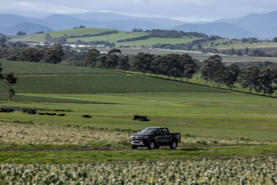 There's also something to be said for the refinement on offer from the modern dual-cab ute. (Core variant pictured)
