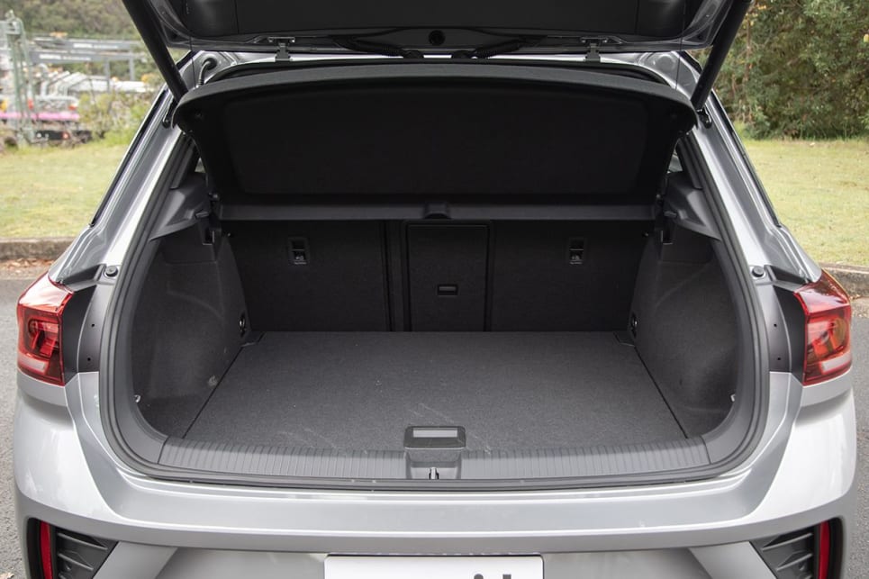 The boot space feels a bit small for the size of the car. (Image: Sam Rawlings)