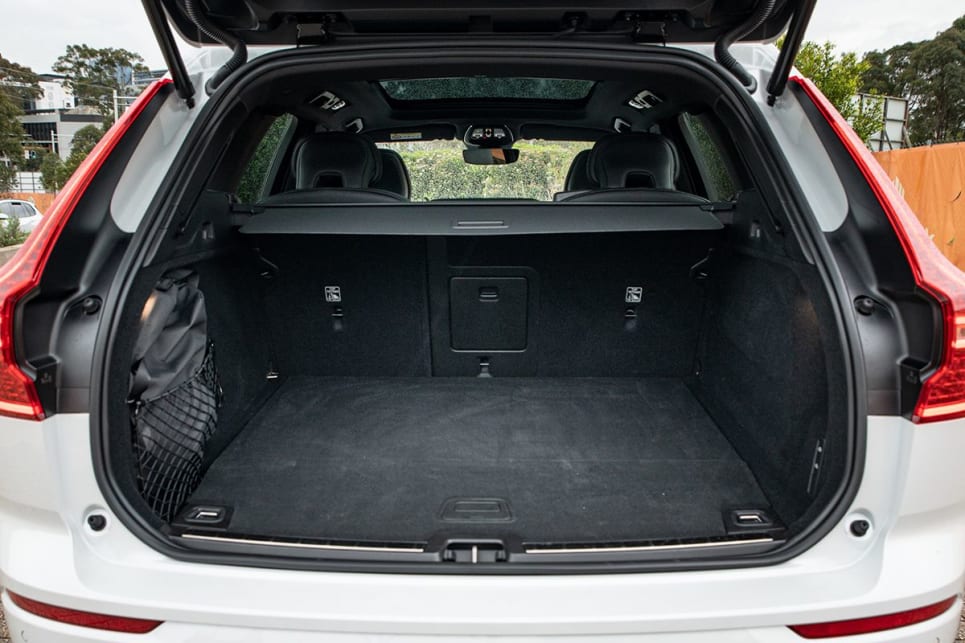 The boot capacity is 468-litres (VDA). (Image: Tom White)