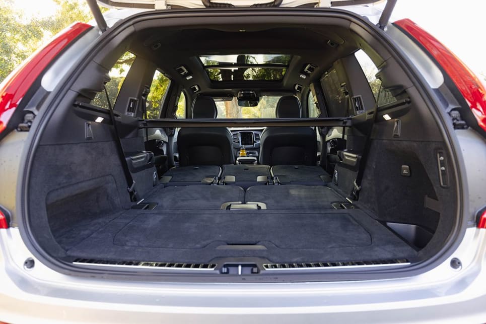 When only the front seats are in action, you get a substantial 1950L of cargo capacity. (image: Dean McCartney)