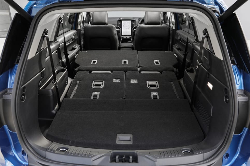 Fold all seats flat and cargo capacity grows to 1823L. (Sport variant pictured)