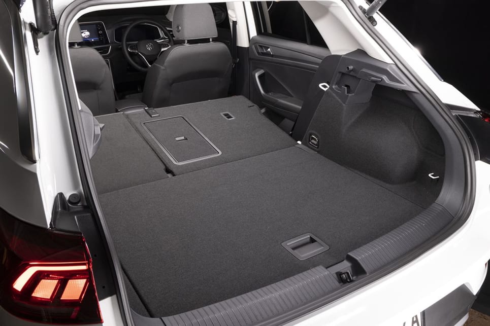 Cargo capacity grows to 1290L with the seats folded down. (Style variant pictured)