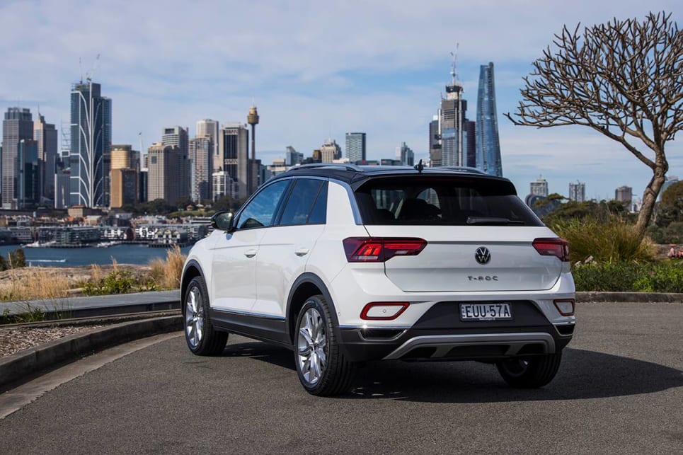 The T-Roc was already attractive before the styling update.  (Style variant pictured)