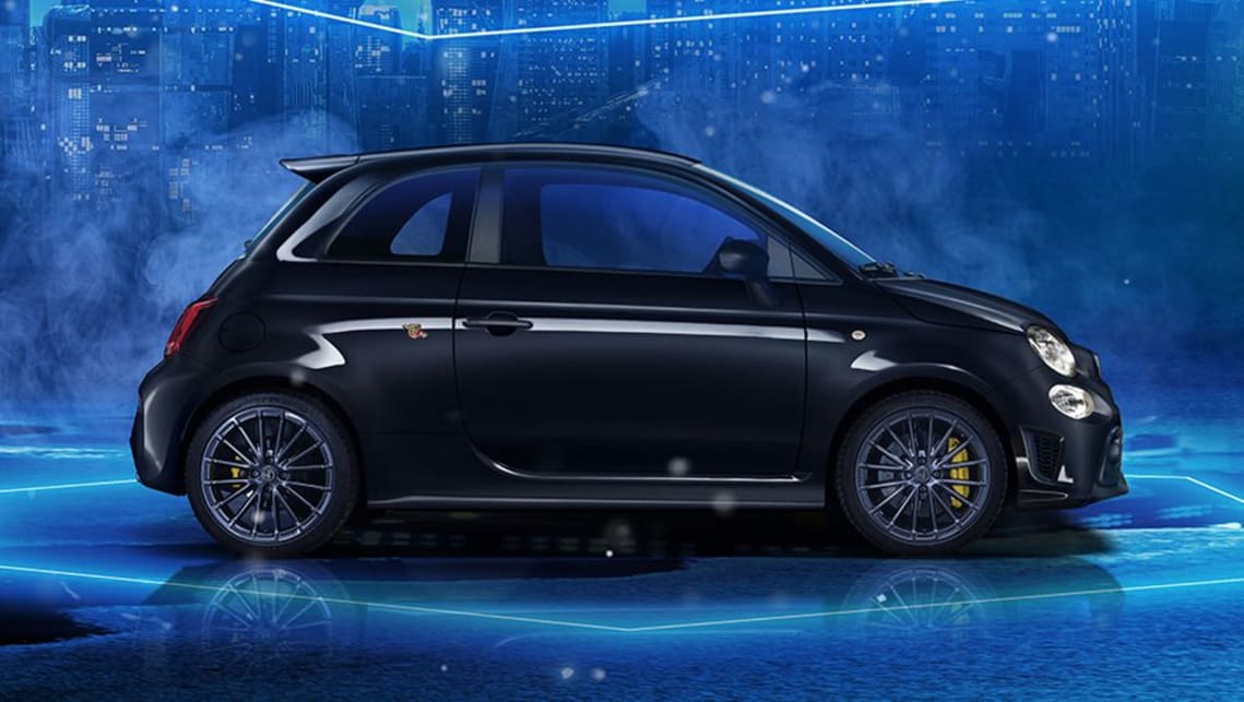 The updated Abarth 695 is available from November and comes as a single variant - Competizione.