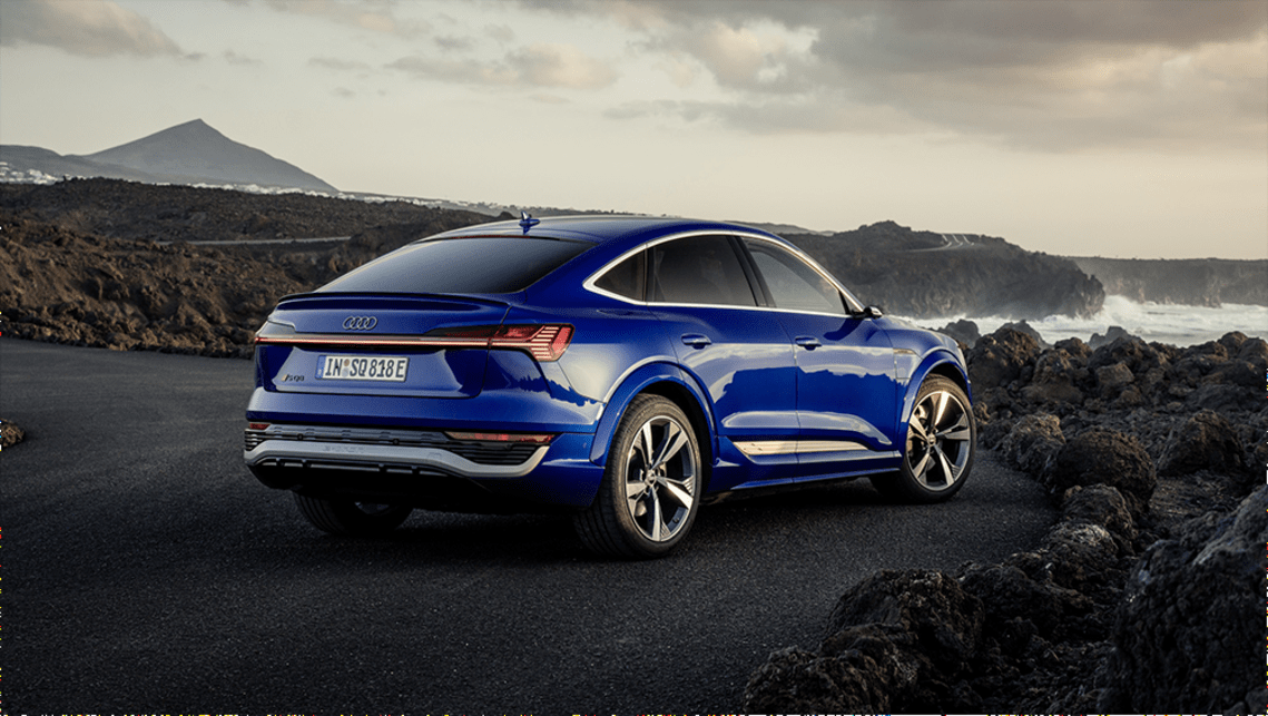The SQ8 e-tron will join an expanding list of battery electrics from Audi. (overseas model shown)