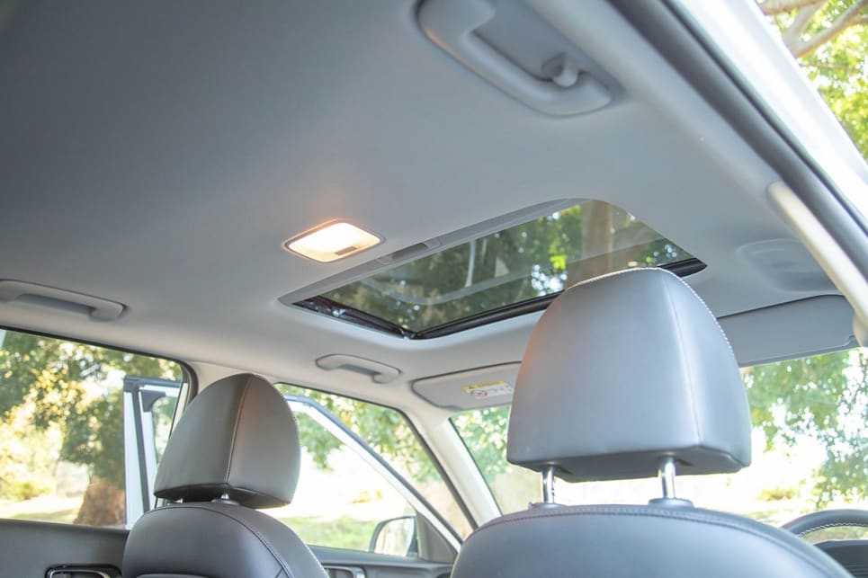 The Venue Elite also features a sunroof. (Image: Sam Rawlings)