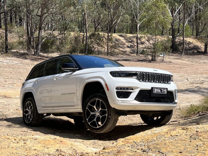The 4xe has a very distinctive Jeep look to it. (Image: Glen Sullivan)