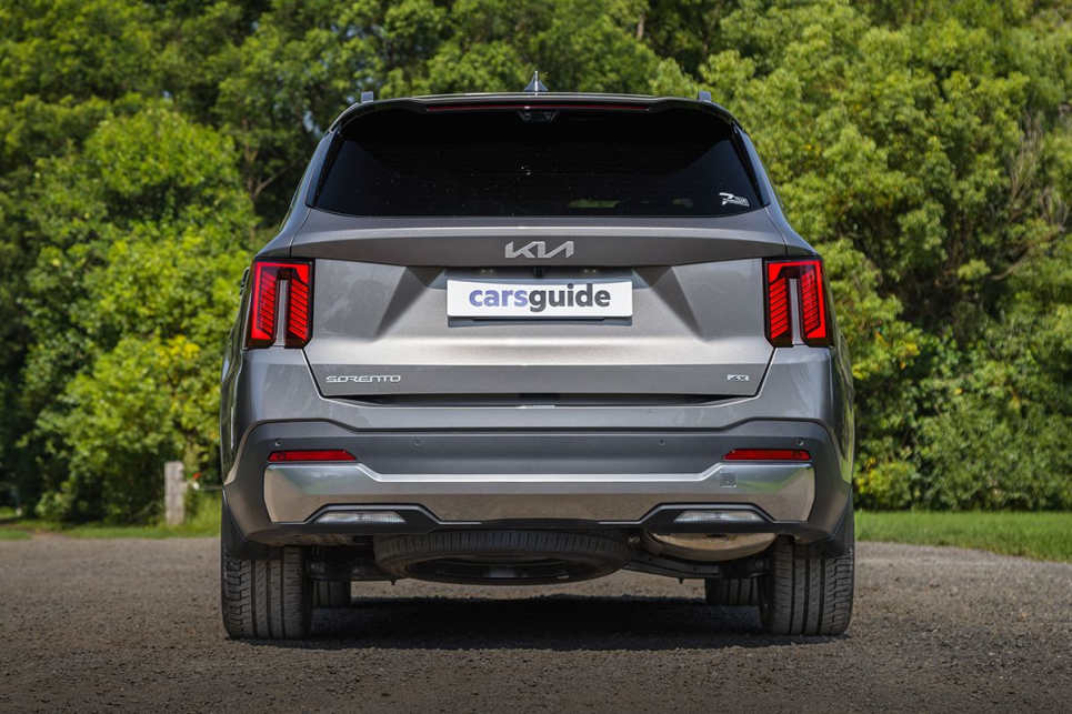 Everything about this SUV shouts 'look at me, aren't I gorgeous?'