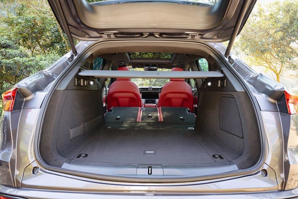 The 40/20/40 split-folding rear seat liberates even more space. (image: Dean McCartney)