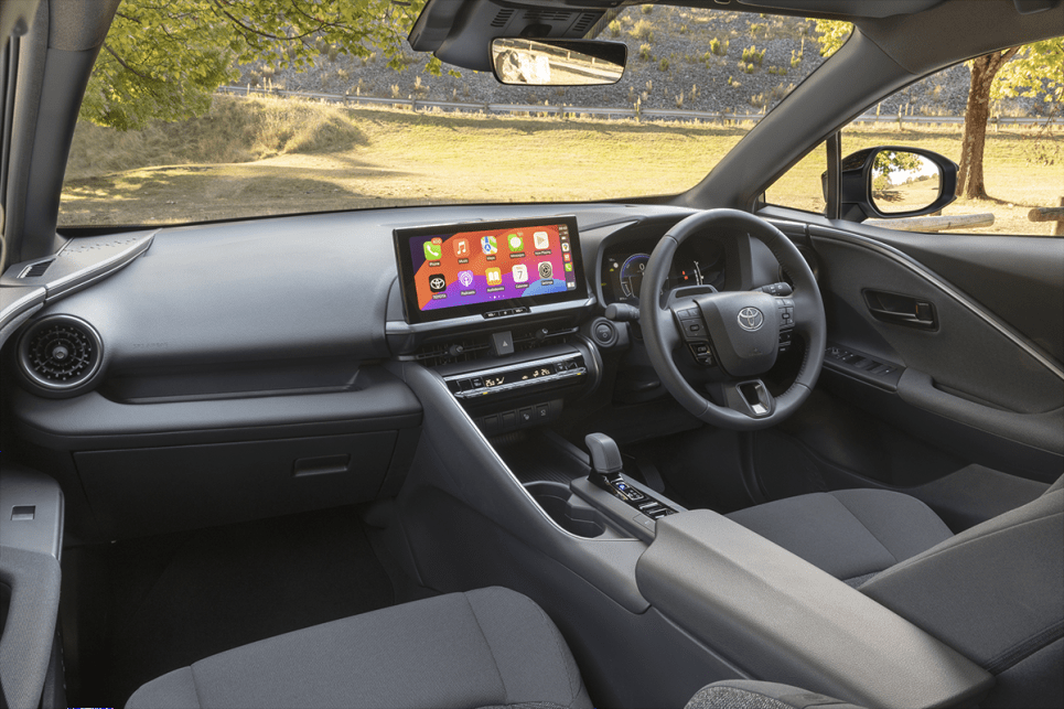 Upfront of the GXL grade is a 12.3-inch touchscreen and a 7.0-inch driver display.