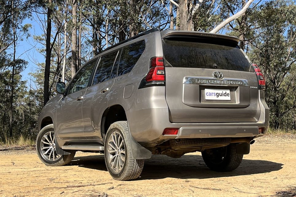 If you like your SUVs even more streamlined, but with a healthy dose of retro, you’ll have to wait for the 2024 Prado. (image: Glen Sullivan)