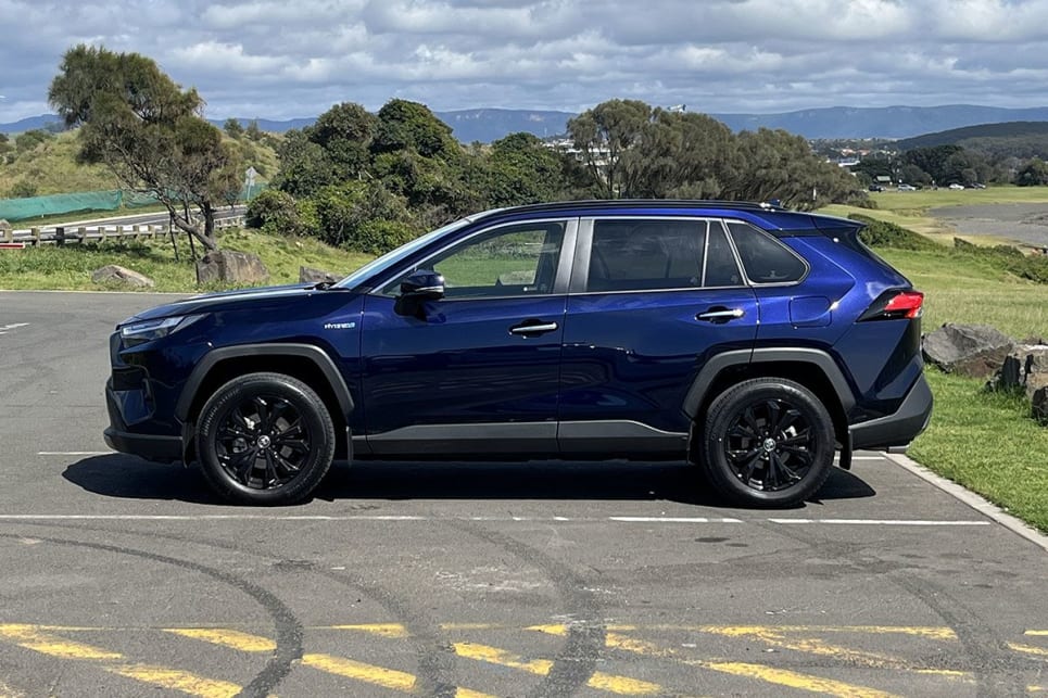 For those of you who love measurements, the Toyota RAV4 Cruiser 2WD Hybrid is 4615mm long (with a 2690mm wheelbase), 1865mm wide, and 1690mm high. (image: Glen Sullivan)