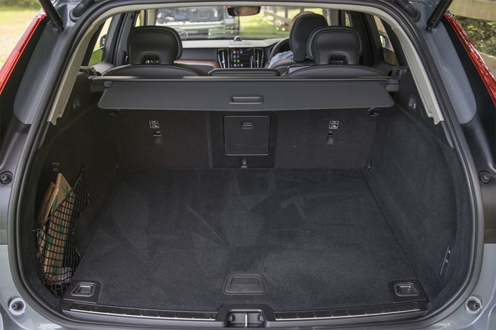 The boot space is a great size at 483L offering plenty of room for holiday luggage. (Image: Glen Sullivan)