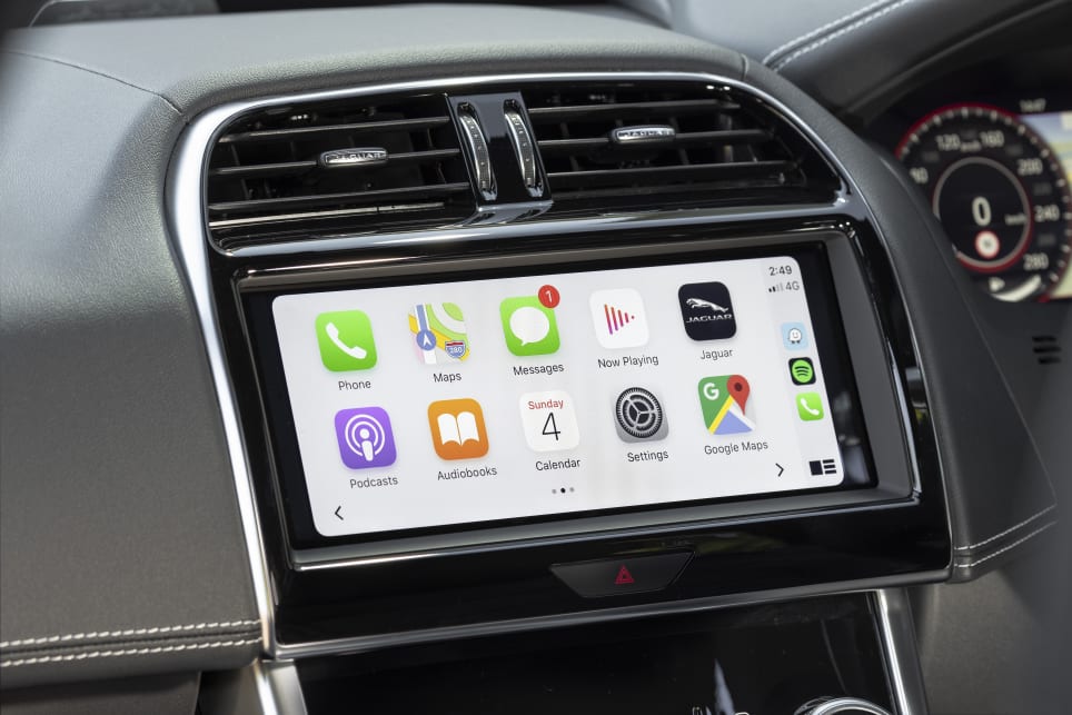 Coming standard on both cars is a 10.0-inch screen
