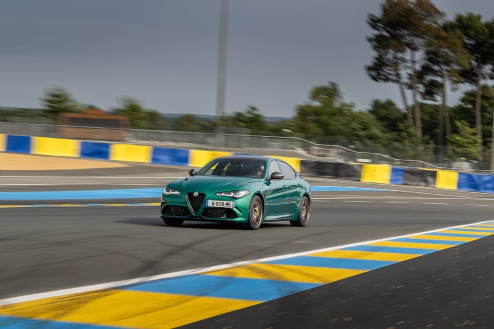 Alfa Romeo gave us the opportunity to test drive the 100th Anniversary editions on the iconic but ageing Autodrome de Montlhéry racetrack, just outside of Paris.