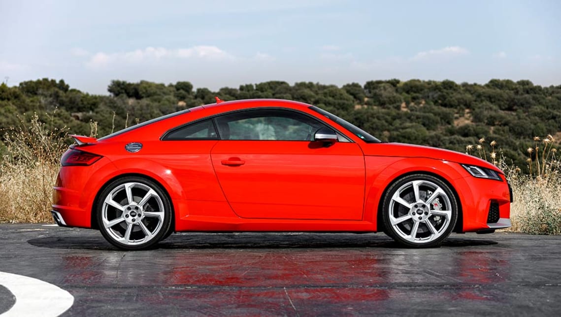 2017 Audi TT RS coupe.