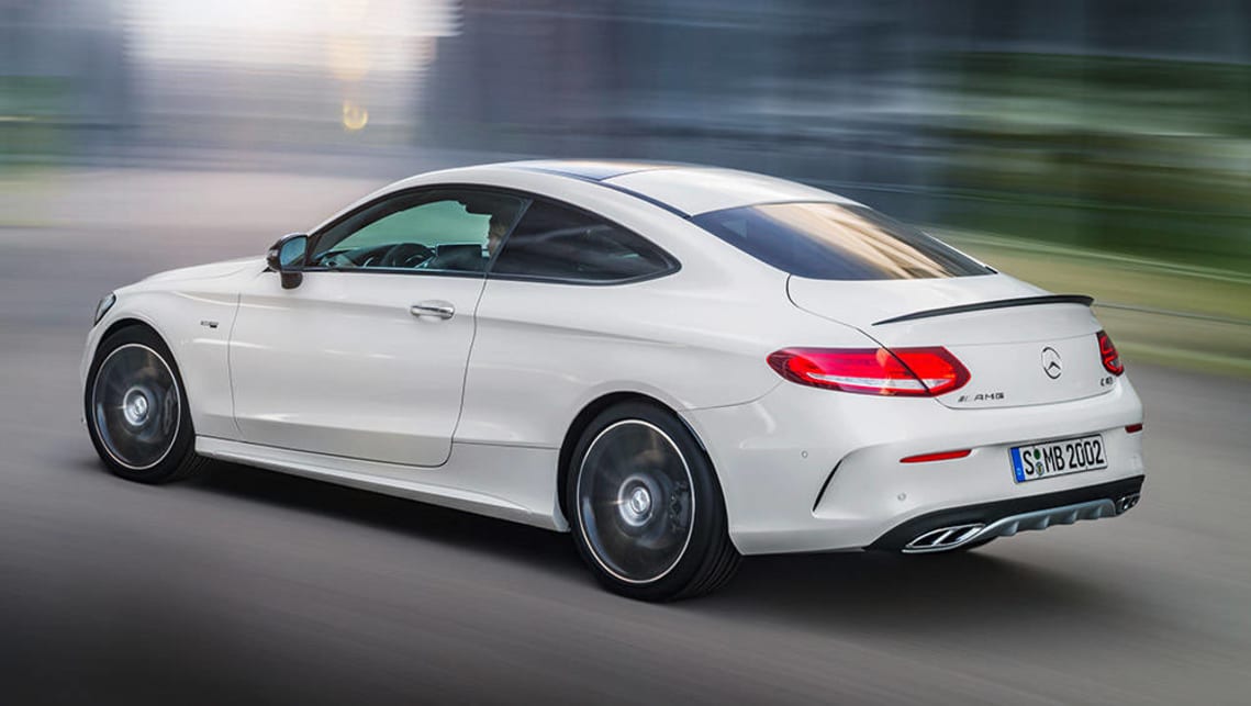 2016 Mercedes-AMG C43 Coupe.