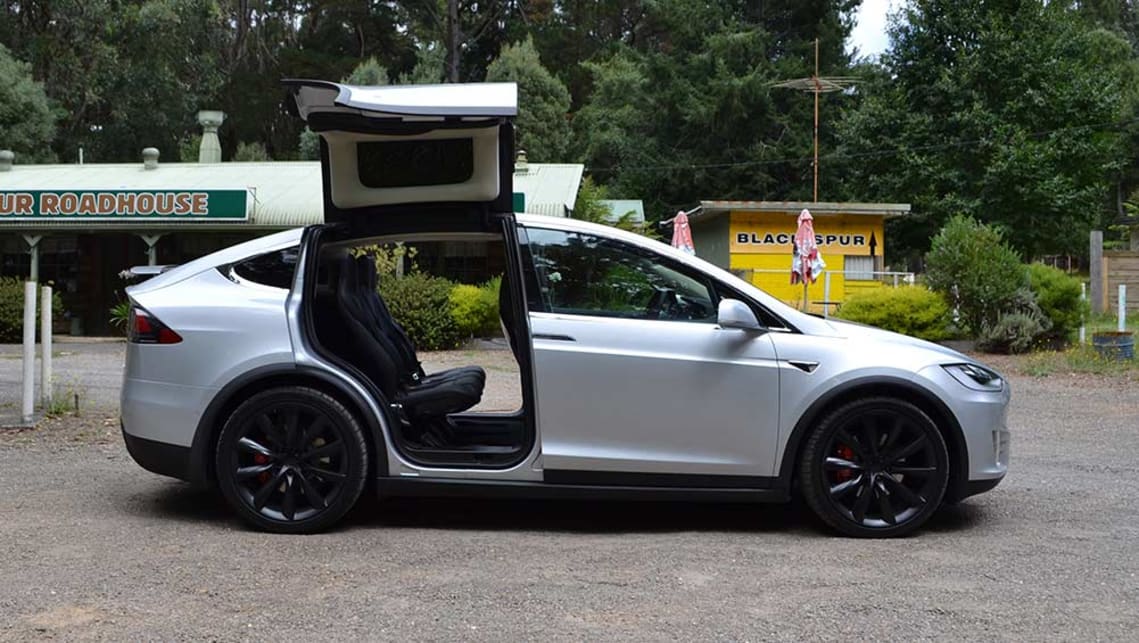 Tesla Model X 2017 (P100D model shown) image credit: Richard Berry