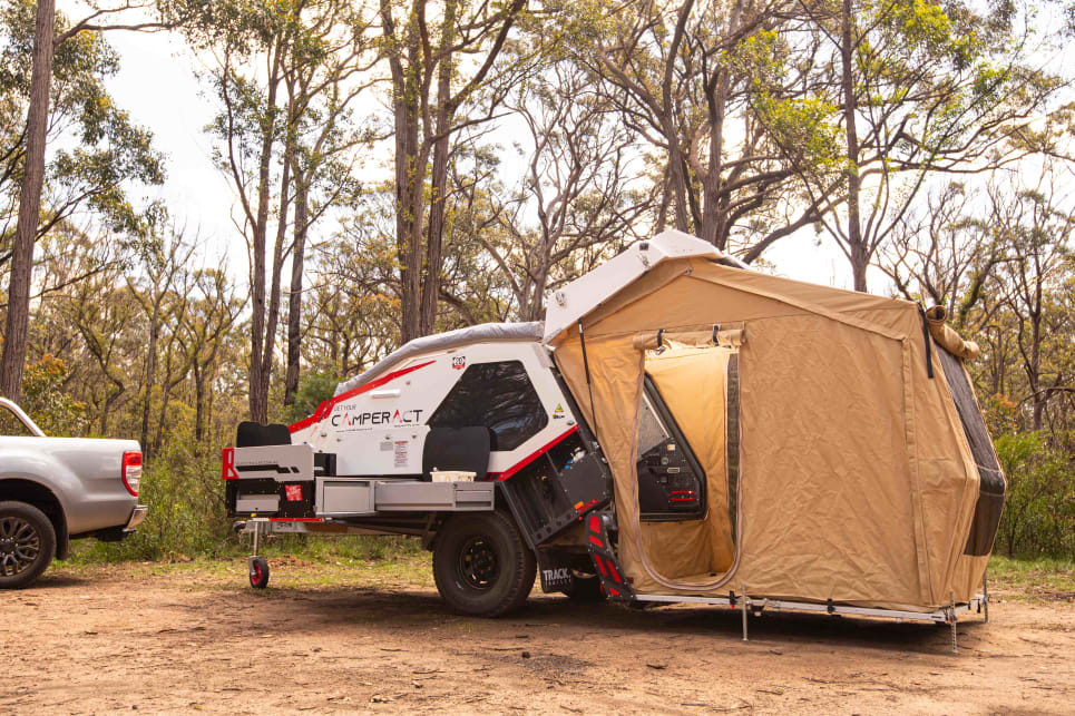 Innovations to the setup procedure have made it significantly easier to get the camper erected, and then packed up.