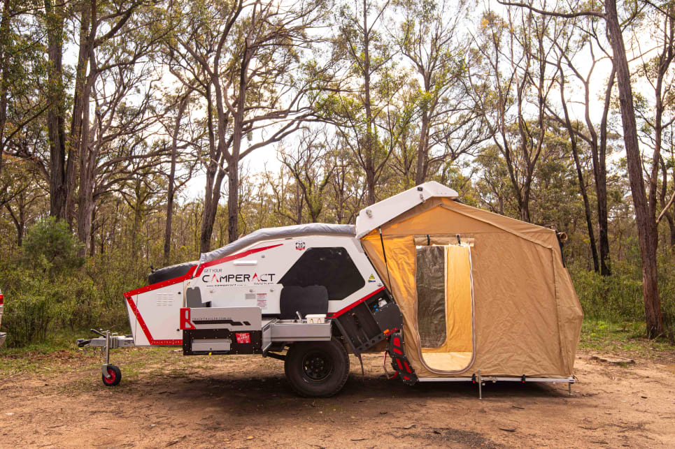 Innovations to the setup procedure have made it significantly easier to get the camper erected, and then packed up.