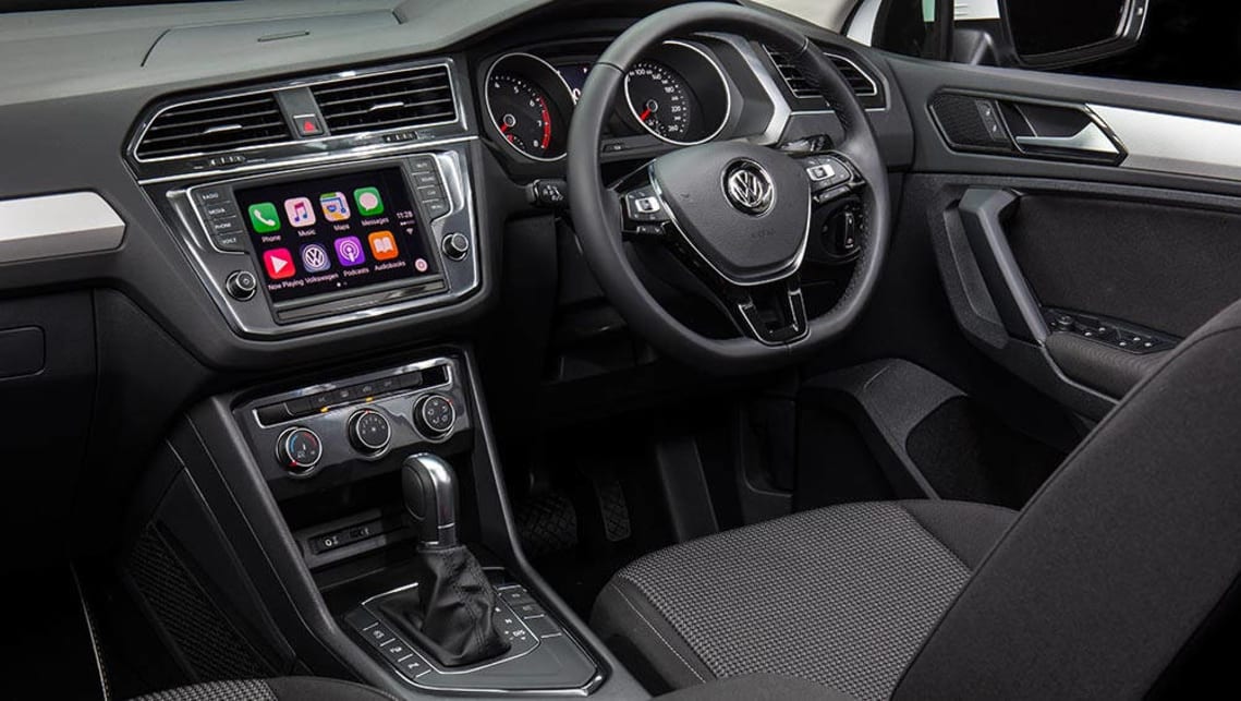 2017 Volkswagen Tiguan (110TSI Trendline DSG shown)