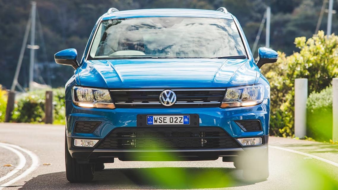2017 Volkswagen Tiguan (132TSI Comfortline DSG shown)