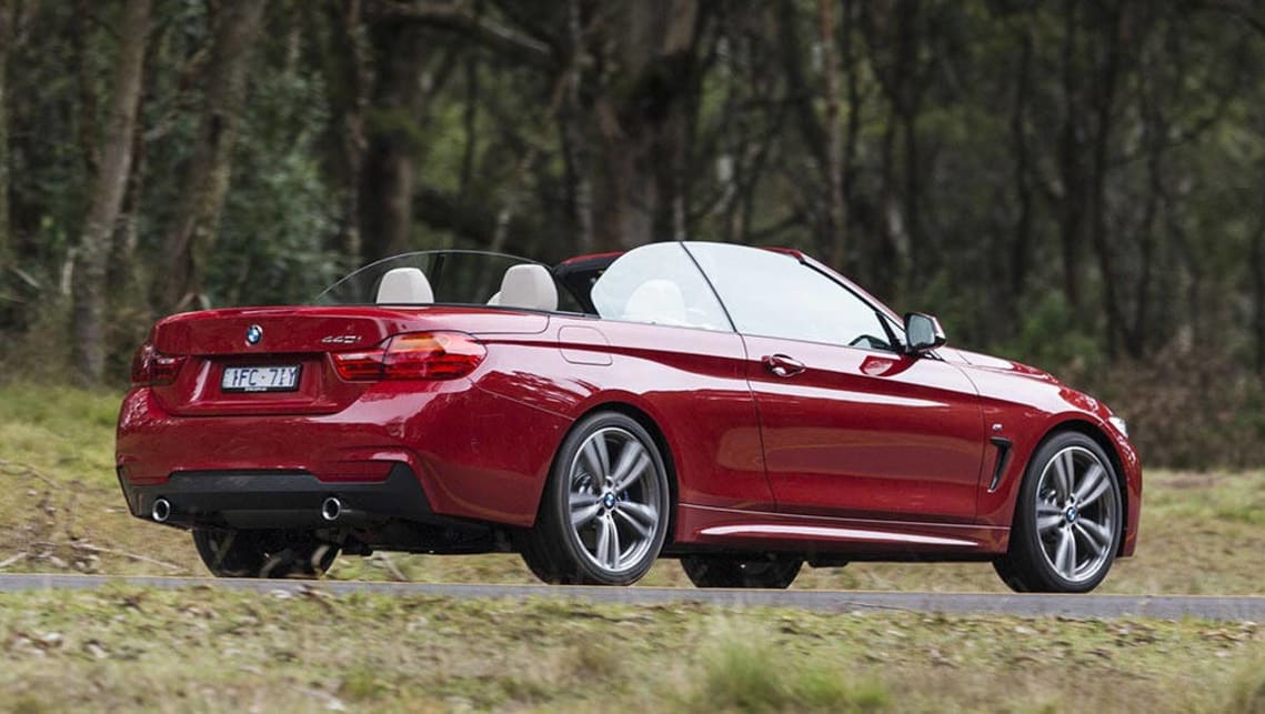 2016 BMW 4 Series Convertible (440i shown).