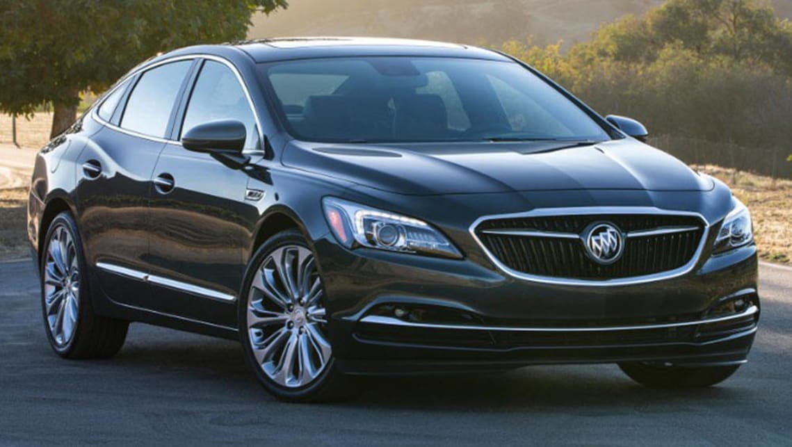 The Buick LaCrosse sedan sold in the US is a clue to the design of the 2018 Holden Commodore.